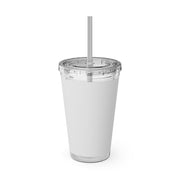 "Sea Ya" Customizable Family or Group 16oz Tumbler with Straw - Drinkware | The Party Framework