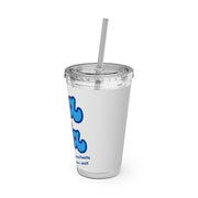 "Sea Ya" Customizable Family or Group 16oz Tumbler with Straw - Drinkware | The Party Framework