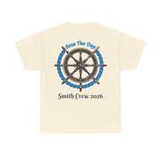 Seas the Day Cruise T-Shirt | Customizable Family Name on Back - T-Shirt | The Party Framework