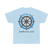Seas the Day Cruise T-Shirt | Customizable Family Name on Back - T-Shirt | The Party Framework