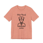 Ship Faced Funny Cruise T-Shirt | Black Print - T-Shirt | The Party Framework