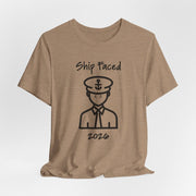 Ship Faced Funny Cruise T-Shirt | Black Print - T-Shirt | The Party Framework