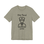 Ship Faced Funny Cruise T-Shirt | Black Print - T-Shirt | The Party Framework