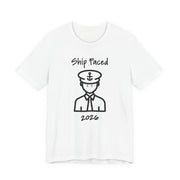 Ship Faced Funny Cruise T-Shirt | Black Print - T-Shirt | The Party Framework