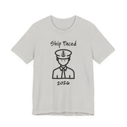 Ship Faced Funny Cruise T-Shirt | Black Print - T-Shirt | The Party Framework
