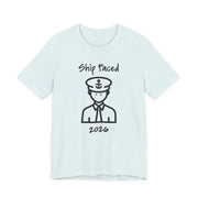 Ship Faced Funny Cruise T-Shirt | Black Print - T-Shirt | The Party Framework