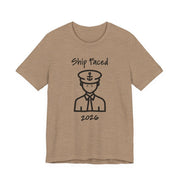 Ship Faced Funny Cruise T-Shirt | Black Print - T-Shirt | The Party Framework