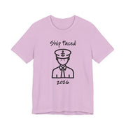 Ship Faced Funny Cruise T-Shirt | Black Print - T-Shirt | The Party Framework