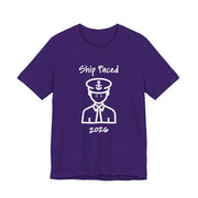 Ship Faced Funny Cruise T-Shirt | White Print - T-Shirt | The Party Framework