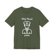 Ship Faced Funny Cruise T-Shirt | White Print - T-Shirt | The Party Framework