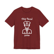 Ship Faced Funny Cruise T-Shirt | White Print - T-Shirt | The Party Framework