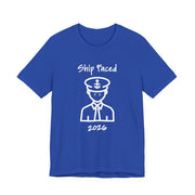 Ship Faced Funny Cruise T-Shirt | White Print - T-Shirt | The Party Framework
