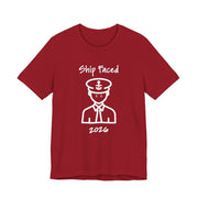 Ship Faced Funny Cruise T-Shirt | White Print - T-Shirt | The Party Framework