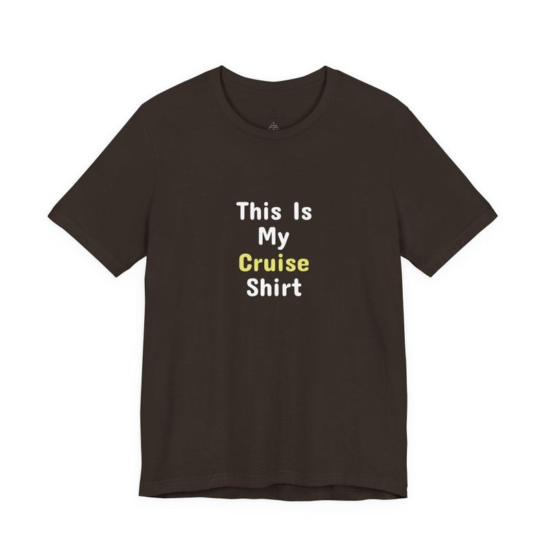 This Is My Cruise Shirt | Funny Cruise T-Shirt - T-Shirt | The Party Framework