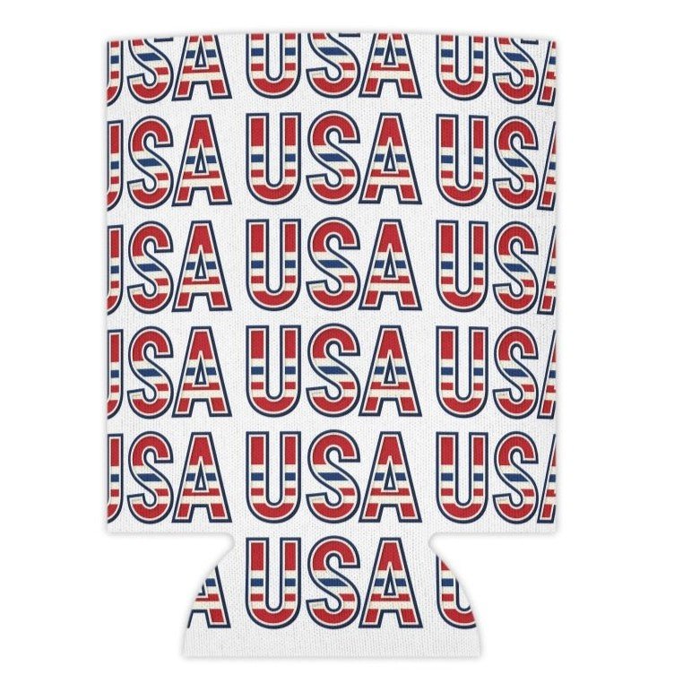 "USA Themed" Can & Bottle Sleeve - Drinkware | The Party Framework
