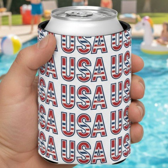 "USA Themed" Koozie - Drinkware | The Party Framework