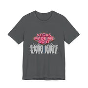 Vegas Made Me Do It Dance Party Unisex Tee | Funny Las Vegas Shirt - T-Shirt | The Party Framework