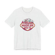Vegas Made Me Do It T-Shirt | Funny Las Vegas Party Tee - T-Shirt | The Party Framework