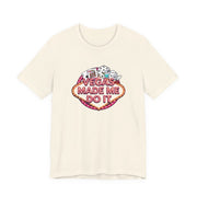 Vegas Made Me Do It T-Shirt | Funny Las Vegas Party Tee - T-Shirt | The Party Framework