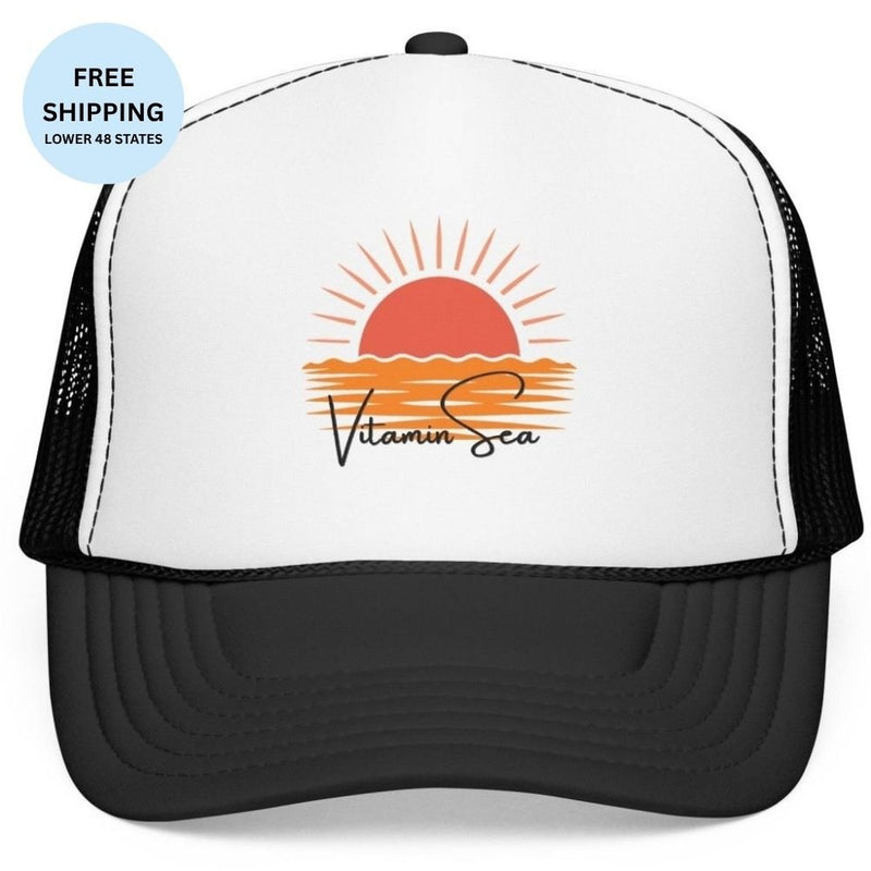 Vitamin Sea Trucker Hat for Family or Cruise Groups - Hats | The Party Framework